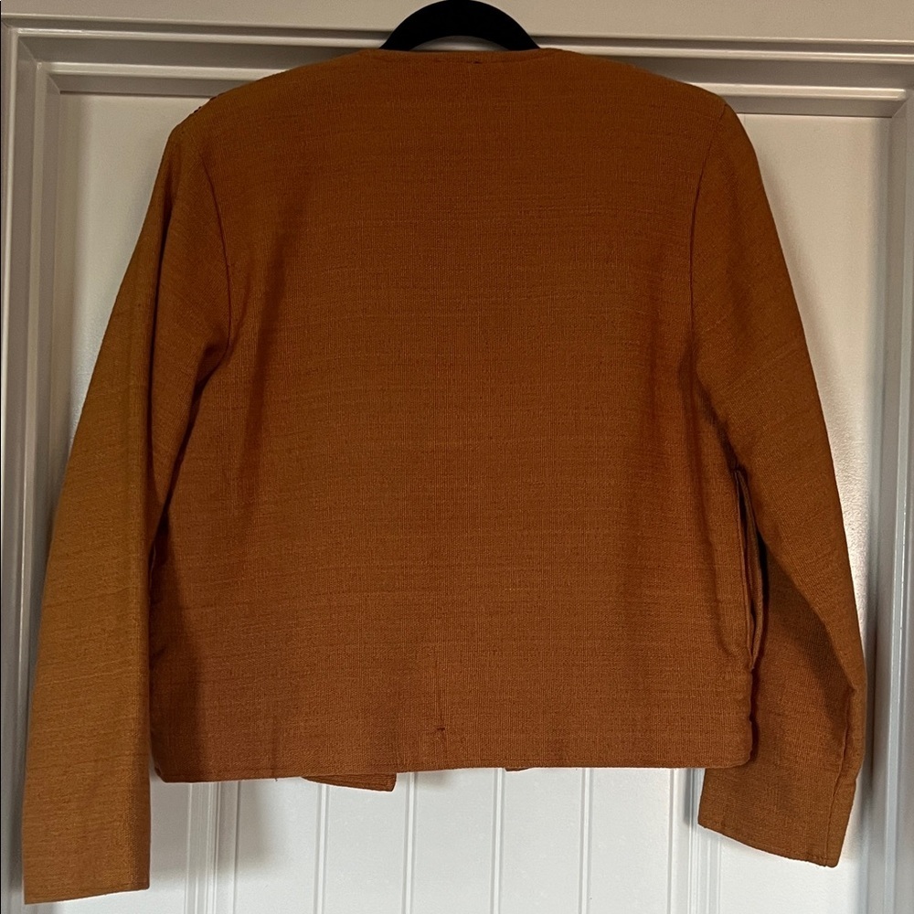Handmade Guatemala Artesanías Embroidered Cotton Jacket – Boho / Tribal - Picture 5 of 8